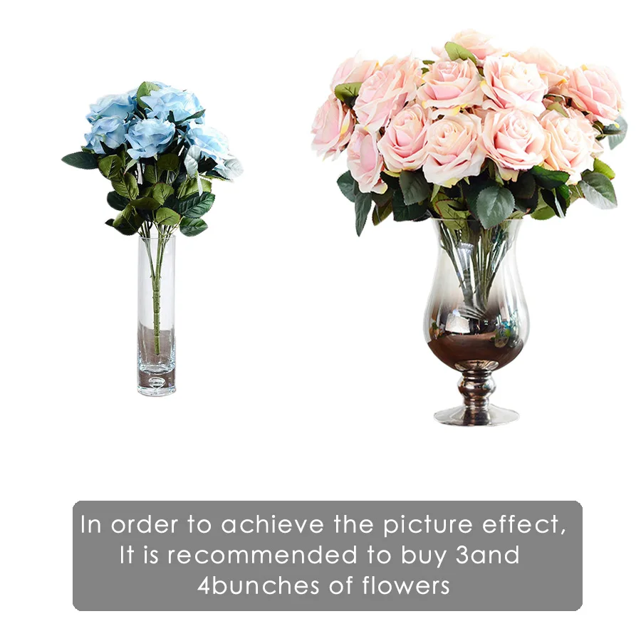 Table Flower Bouquet Artificial Silk Roses Peony Flower For Decoration Christmas Decor 10 Head Rose For Wedding Home Decor Plant
Table Flower Bouquet Artificial Silk Roses Peony Flower For Decoration Christmas Decor 10 Head Rose For Wedding Home Decor Plant