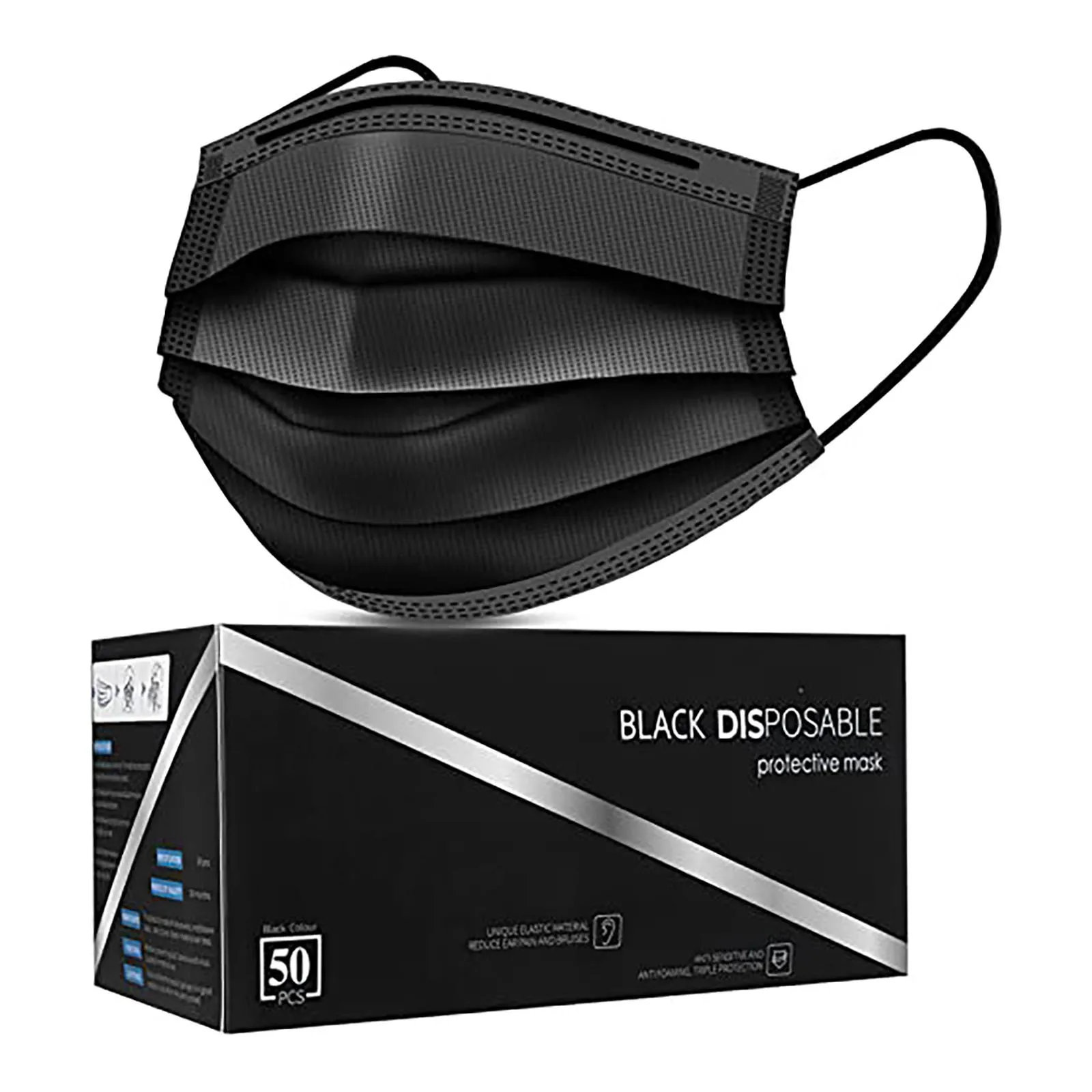 Black Disposable Face Masks Mascarillas Quirurgicas Homologadas Adult 50pcs Cartoon Halloween Cosplay Mask Women Mouth Masks
Black Disposable Face Masks Mascarillas Quirurgicas Homologadas Adult 50pcs Cartoon Halloween Cosplay Mask Women Mouth Masks