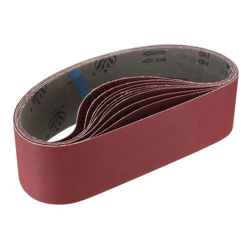 10 Pcs 4 x 36 Inch Aluminum Oxide Sanding Belts Heavy Duty Multipurpose Abrasive For Belt Sander | Инструменты