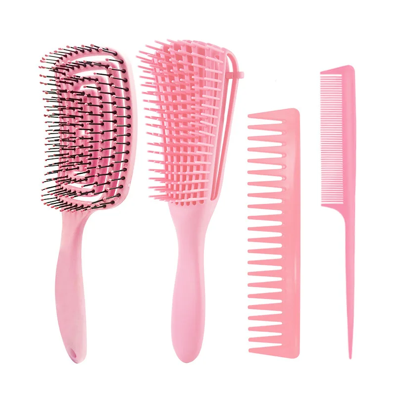 Detangling Hair Hrush Hair Comb Set Detangler Hairbrush for Curly Hair Barber Accessories Hair Care Styling Tools
Detangling Hair Hrush Hair Comb Set Detangler Hairbrush for Curly Hair Barber Accessories Hair Care Styling Tools