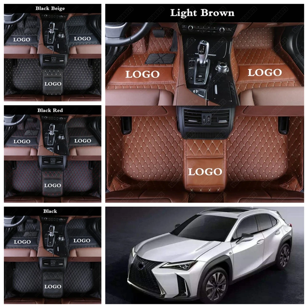 Водонепроницаемые индивидуализированные автомобильные коврики для ног LEXUS LX GX RX