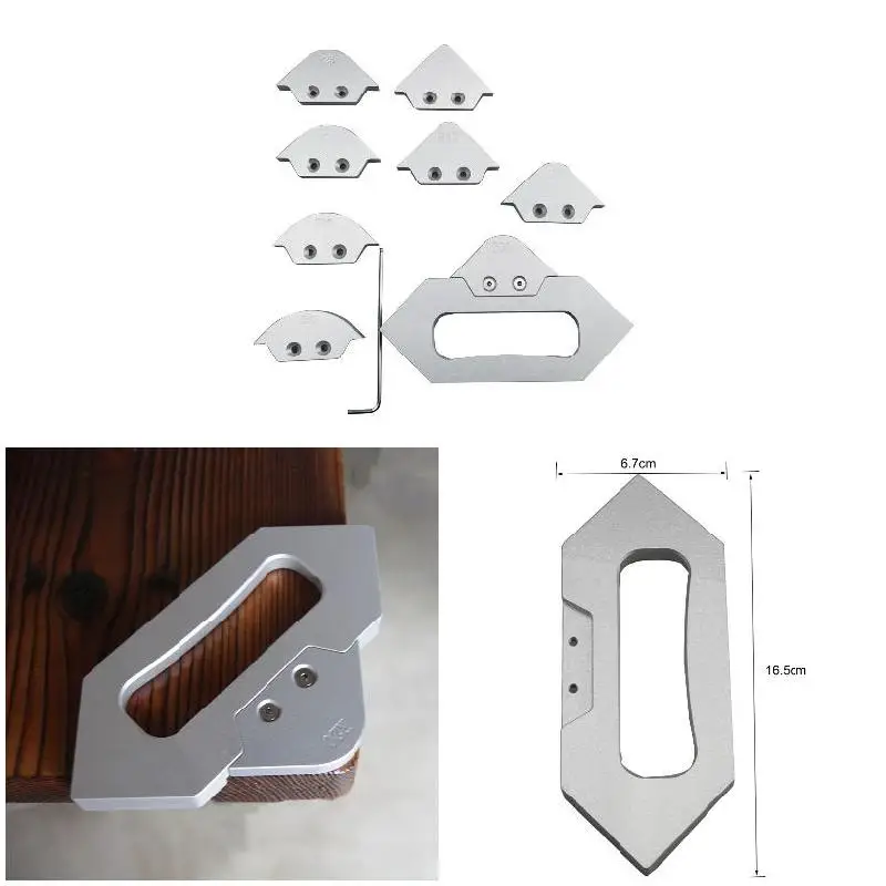 R-angle Locator Engraving Machine for Woodworking R-angle Quick Jig Positioning Template _WK
R-angle Locator Engraving Machine for Woodworking R-angle Quick Jig Positioning Template _WK