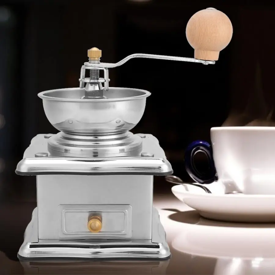 Household Stainless Steel Square Shape Manual Coffee Mill Grinder Kitchen Grinding Accessory Coffee Bean Grind
Household Stainless Steel Square Shape Manual Coffee Mill Grinder Kitchen Grinding Accessory Coffee Bean Grind