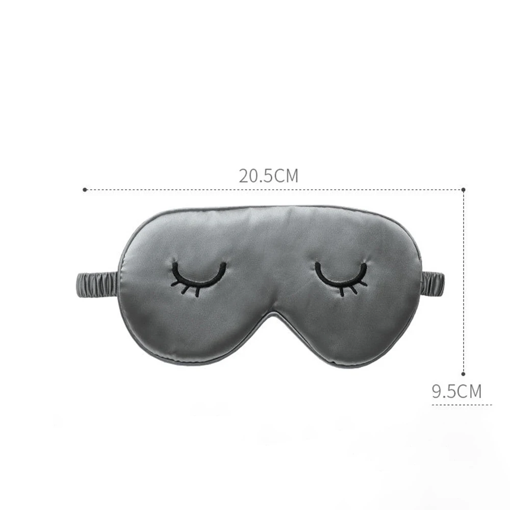 1pc Imitated Silk Sleeping Eye Masks Shading Patch Cover Blindfold Adjustable Eyepatch Travel Relax Eye Care Tools With Bag
1pc Imitated Silk Sleeping Eye Masks Shading Patch Cover Blindfold Adjustable Eyepatch Travel Relax Eye Care Tools With Bag