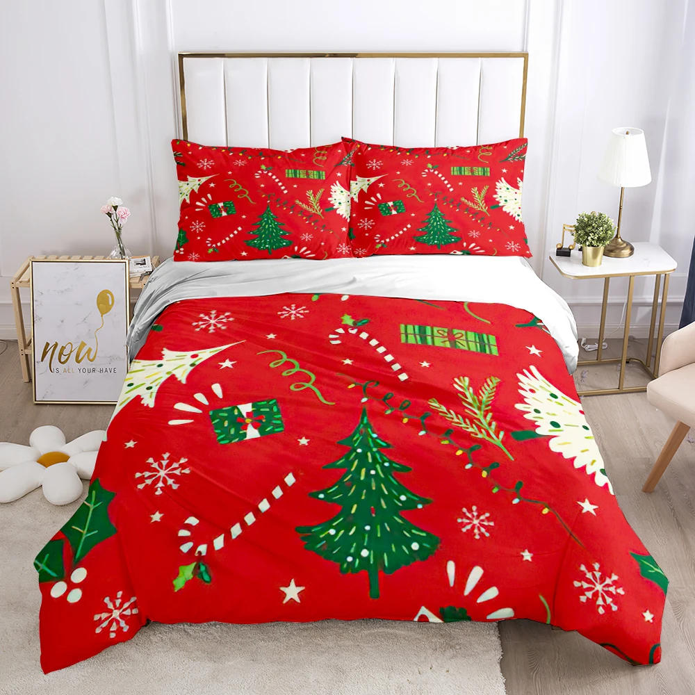 Red Christmas Bedding Set Luxury Cartoon Duvet Cover and Pillowcase Set Kids Bed Comforters Twin Full Queen Size Bed Set
Red Christmas Bedding Set Luxury Cartoon Duvet Cover and Pillowcase Set Kids Bed Comforters Twin Full Queen Size Bed Set