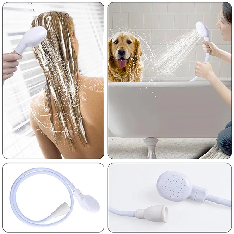 1PCS Bathroom Shower Head Spray Universal Kitchen Faucet Extenders Hose Washing Hair Pet Shower Accessories
1PCS Bathroom Shower Head Spray Universal Kitchen Faucet Extenders Hose Washing Hair Pet Shower Accessories