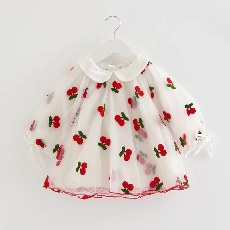 Girl Birthday Dress Autumn Children Wedding Princess Party Dress Berry Embroidery Formal Dress Kids Clothes 0-5Y
Girl Birthday Dress Autumn Children Wedding Princess Party Dress Berry Embroidery Formal Dress Kids Clothes 0-5Y