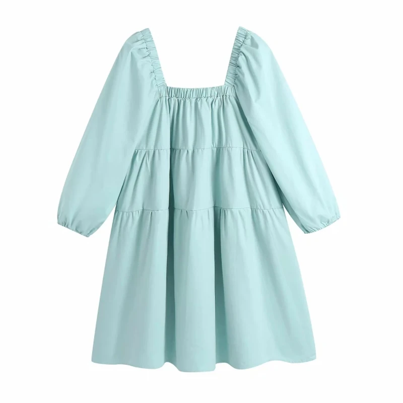 Мини-платье женское с квадратным вырезом, свободное Повседневное платье с рукавом три четверти, D7576, на лето
Мини-платье женское с квадратным вырезом, свободное Повседневное платье с рукавом три четверти, D7576, на лето