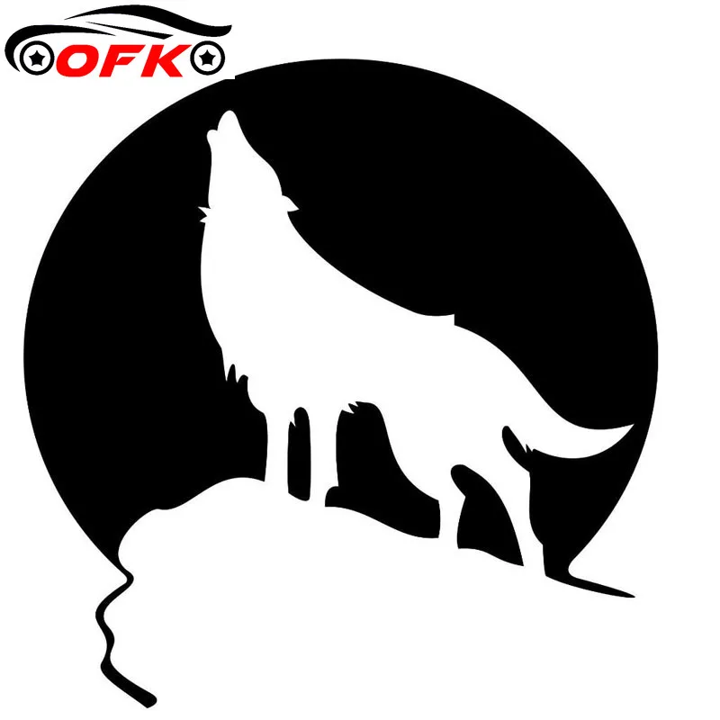 Howling Wolf and Moon Wild Animal Car Styling Decals Vinyl Stickers Black/Silver 15*15.3CM
Howling Wolf and Moon Wild Animal Car Styling Decals Vinyl Stickers Black/Silver 15*15.3CM