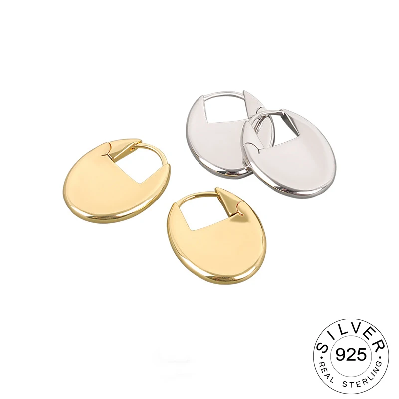 925 Sterling Silver Hot Sale Korean Oval Shape Earrings Simple Temperament Exquisite Hot Semale Sexy Jewelry Gift
925 Sterling Silver Hot Sale Korean Oval Shape Earrings Simple Temperament Exquisite Hot Semale Sexy Jewelry Gift