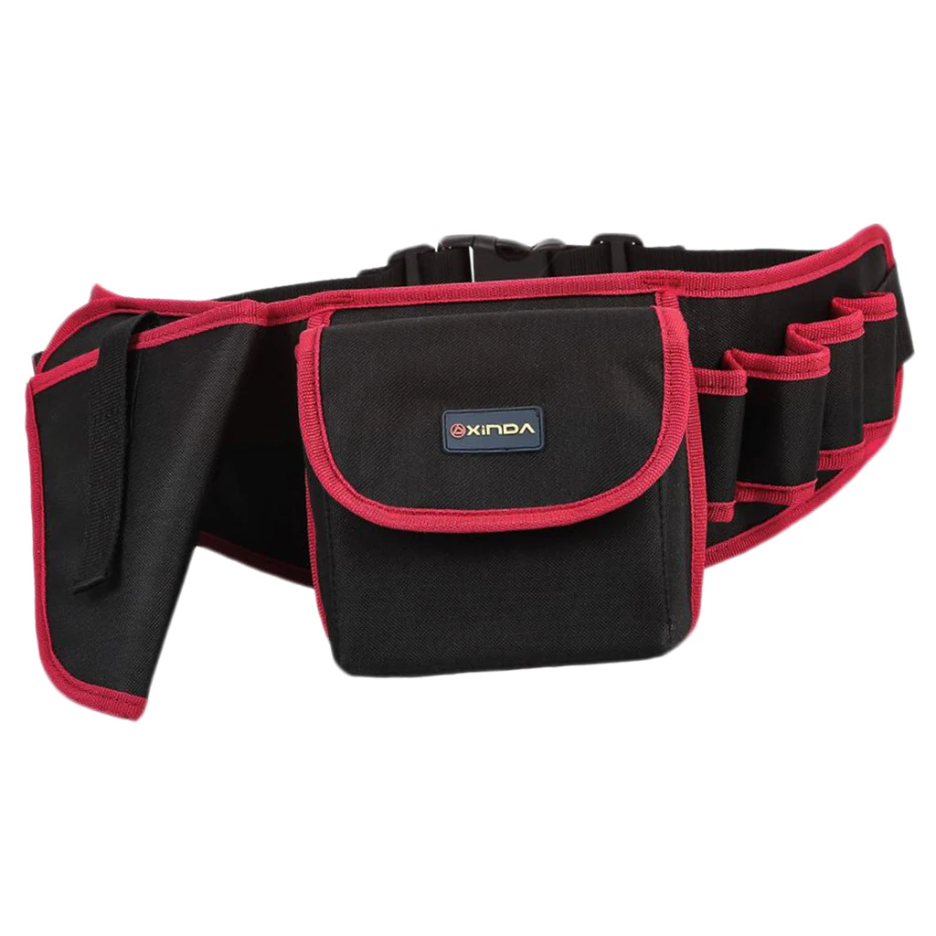 Durable Tool Bag Toolkit Multi-Pockets Drill Holder Cordless Tool Hardware