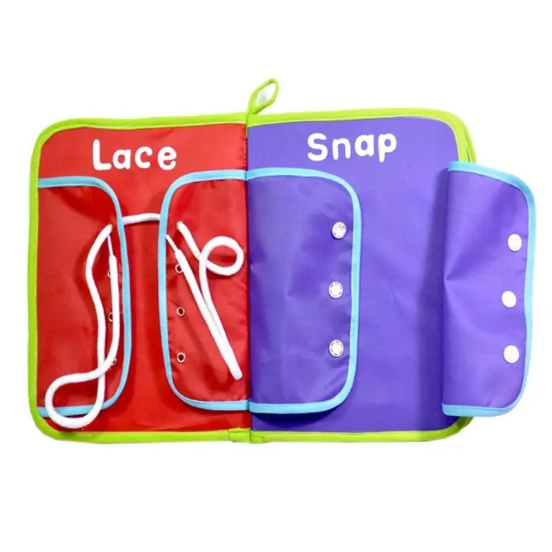 Montessori Learn To Dress Boards Quiet Book Early Learning baby Basic Life Y4UD 
Montessori Learn To Dress Boards Quiet Book Early Learning baby Basic Life Y4UD