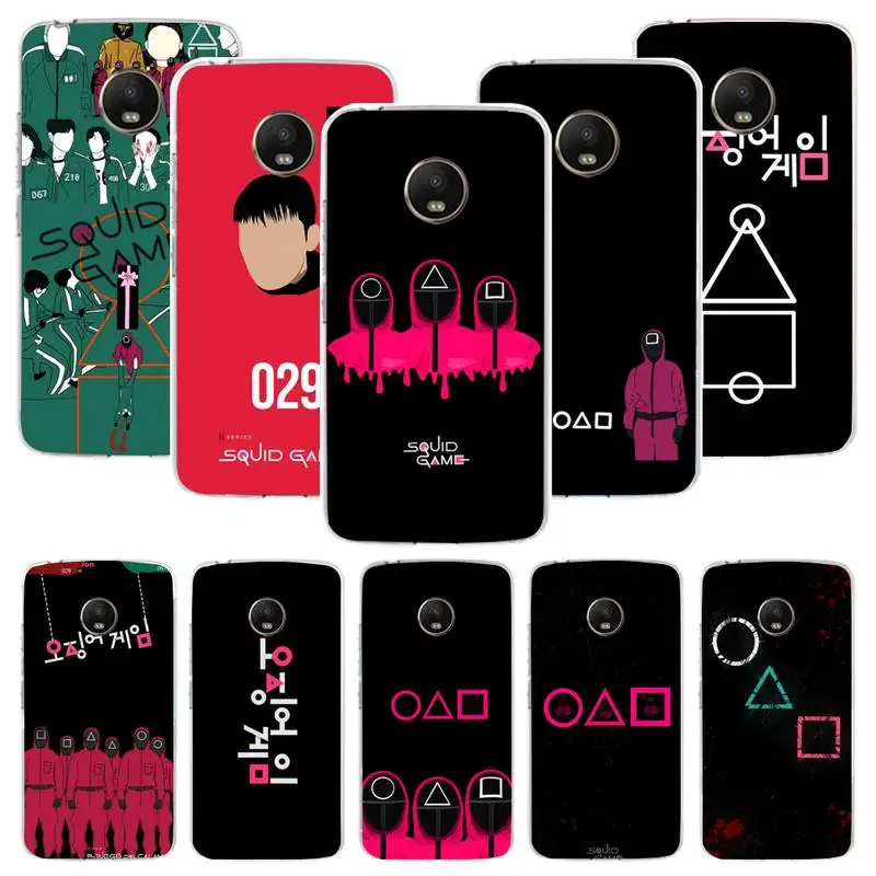 Korea Squid Game Phone Case For Samsung S20 S21 Note20 A71 A30s A52 Plus Ultra lite Transparent Nax Fundas Cover
Korea Squid Game Phone Case For Samsung S20 S21 Note20 A71 A30s A52 Plus Ultra lite Transparent Nax Fundas Cover