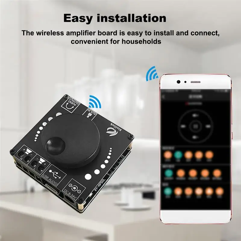 Новая Bluetooth-совместимая Плата усилителя 5,0, беспроводная стереосистема для домашних динамиков, 2-канальный адаптер приемника
Новая Bluetooth-совместимая Плата усилителя 5,0, беспроводная стереосистема для домашних динамиков, 2-канальный адаптер приемника