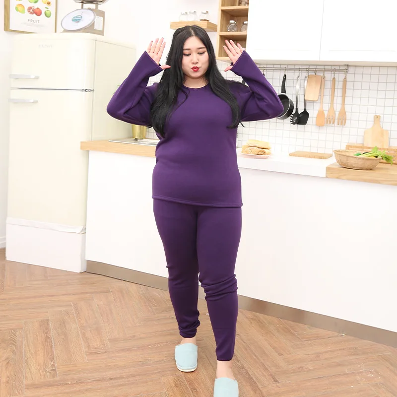 4XL 5XL Осень Зима Женское теплое термобелье набор дамское термобелье комплект ночного белья однотонное дышащее белье костюм
4XL 5XL Осень Зима Женское теплое термобелье набор дамское термобелье комплект ночного белья однотонное дышащее белье костюм