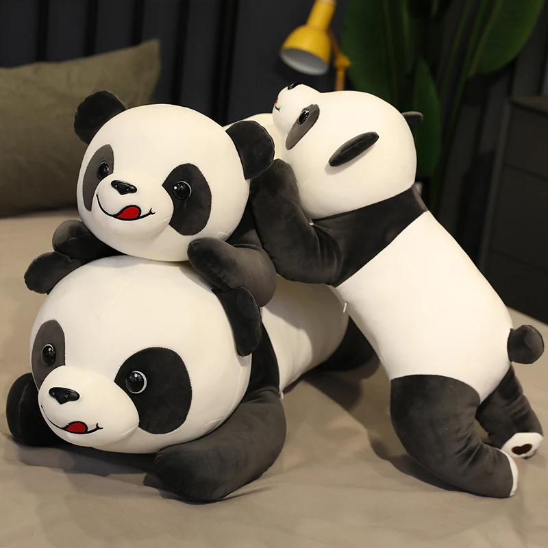

Cute Baby Big Giant Panda Bear Plush Stuffed Animal Doll Animals Toy Pillow Cartoon Kawaii Dolls Girls Lover Gifts