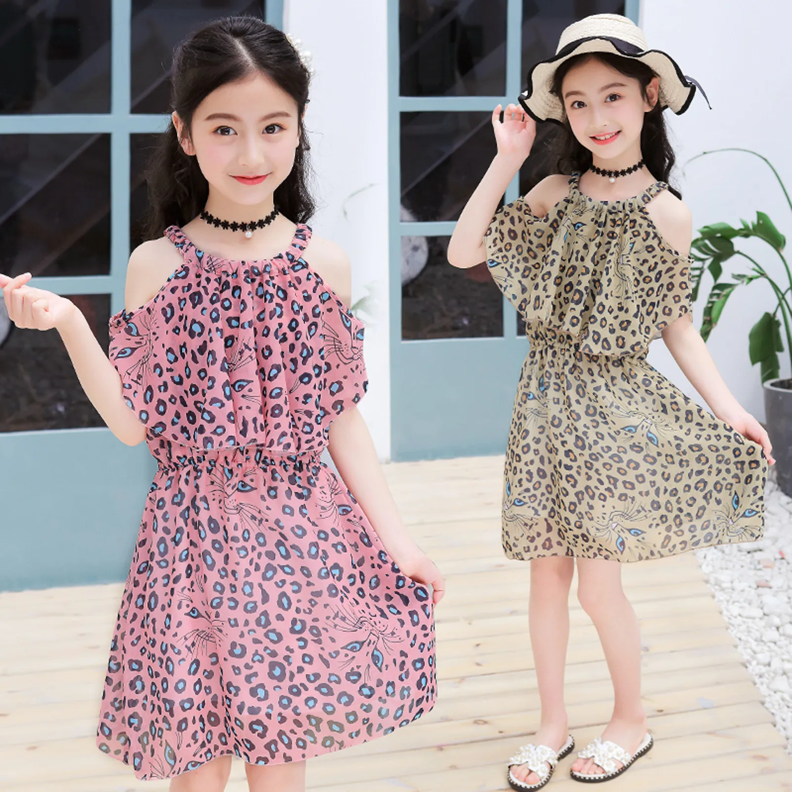 Toddler Kids Baby Girls Sleeveless Leopard Print Chiffon Dress Clothes плае для девоки Summer Baby Girl Dress ropa bebe niña
Toddler Kids Baby Girls Sleeveless Leopard Print Chiffon Dress Clothes плае для девоки Summer Baby Girl Dress ropa bebe niña