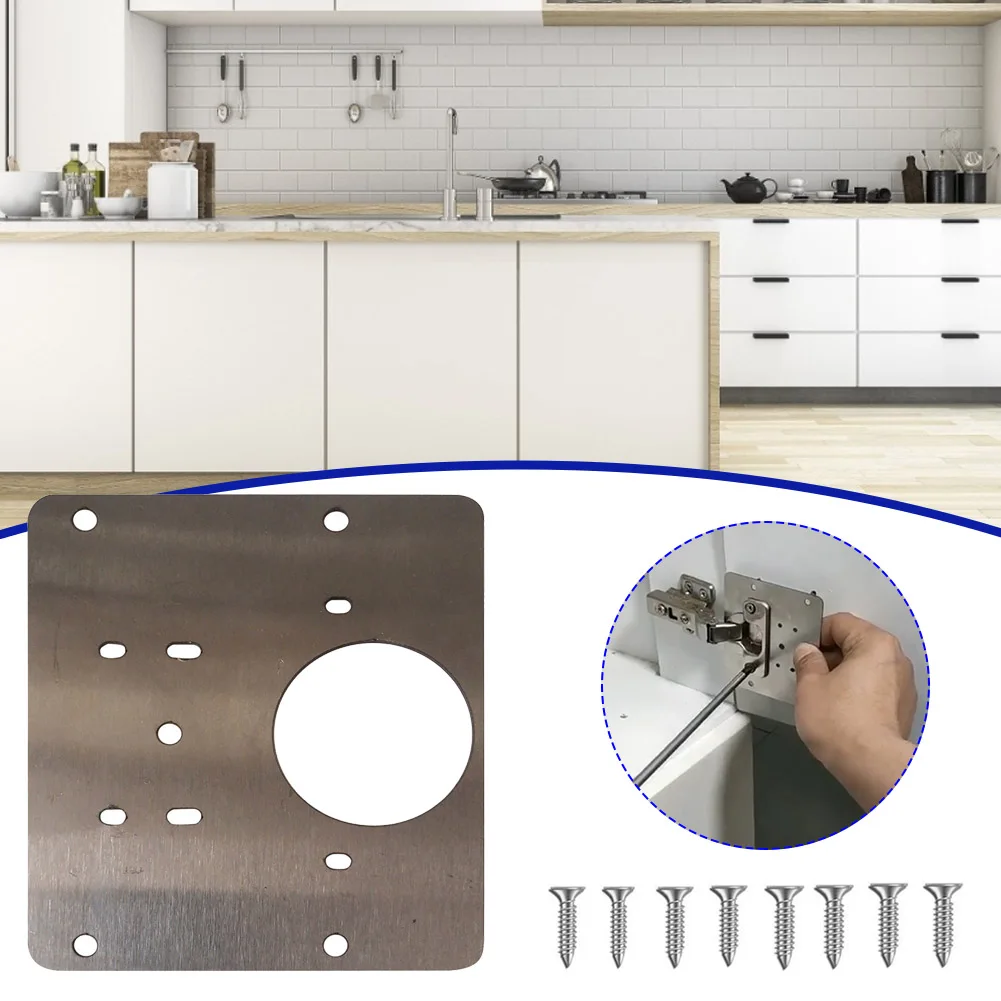 Chain Repair Plate Cabinet Furniture Drawer Door Window Hinge Stainless Steel Plate Repair Parts With 8 Screws
Chain Repair Plate Cabinet Furniture Drawer Door Window Hinge Stainless Steel Plate Repair Parts With 8 Screws