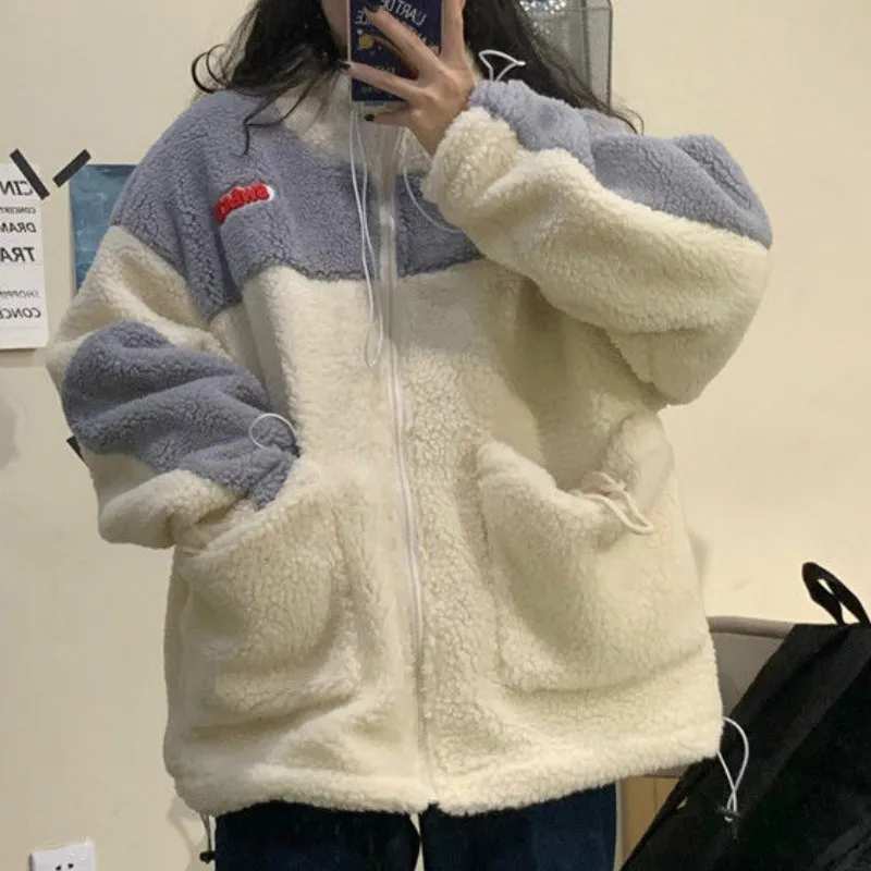 Hoodies Women Plus Size Thickening Printed Zip-up Casual Korean Style Chic Trendy All-match Streetwear Womens High Quality Loose
Hoodies Women Plus Size Thickening Printed Zip-up Casual Korean Style Chic Trendy All-match Streetwear Womens High Quality Loose