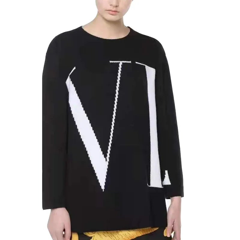 2021 Fashion Women Autumn Winter Top Lady Pullover Letters Loose Show Thin Sweaters Elasticity Knitting Outer Wear Sweater NBH82
2021 Fashion Women Autumn Winter Top Lady Pullover Letters Loose Show Thin Sweaters Elasticity Knitting Outer Wear Sweater NBH82