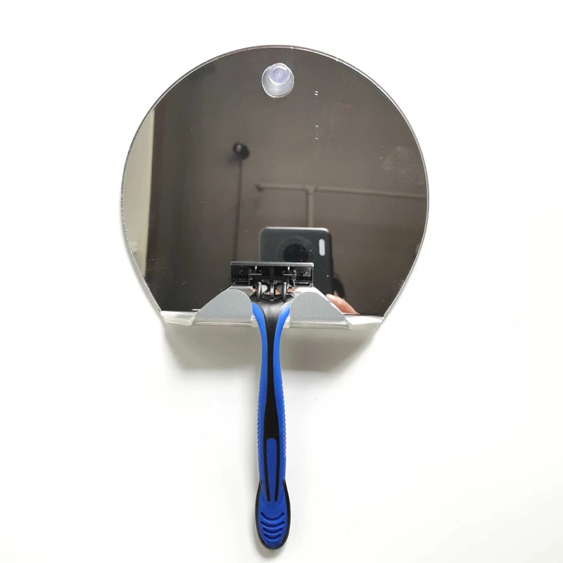 Fogless Shower Mirror, Fog-Free Bathroom Mirror with Razor Hook and Powerful Lock Suction
Fogless Shower Mirror, Fog-Free Bathroom Mirror with Razor Hook and Powerful Lock Suction