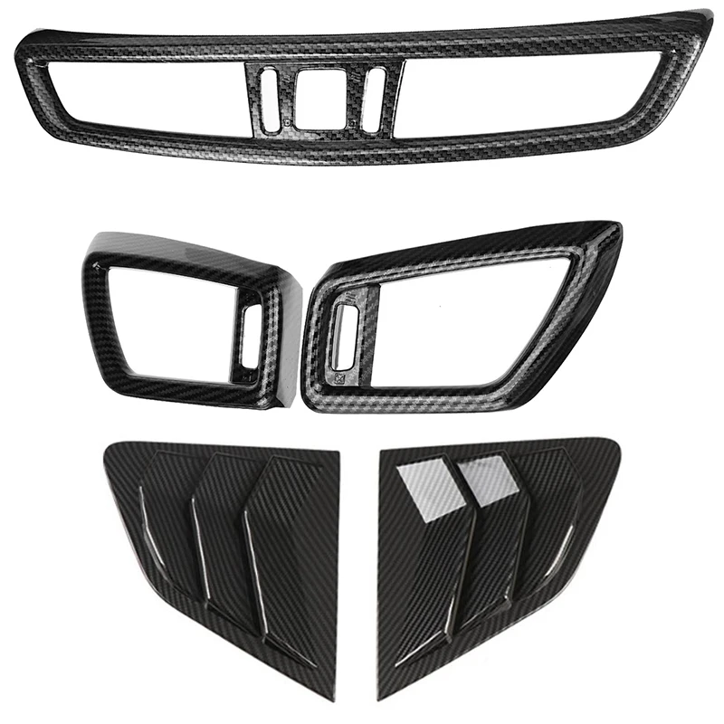 2Pcs Car Rear Window Louver Shutter Cover Trim With 3Pcs Car AC Vent Center Air Conditioning Outlet Cover Trim
2Pcs Car Rear Window Louver Shutter Cover Trim With 3Pcs Car AC Vent Center Air Conditioning Outlet Cover Trim
