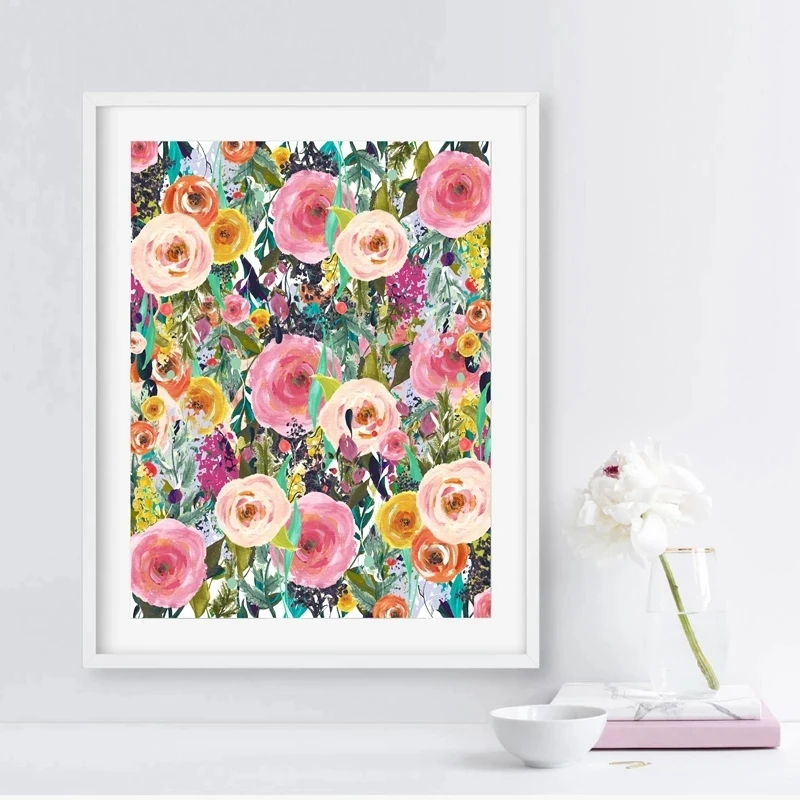 Home Wall Art HD Prints Nordic Style Abstract Flower Painting Canvas Pictures Watercolor Poster Modular For Bedroom Decoration
Home Wall Art HD Prints Nordic Style Abstract Flower Painting Canvas Pictures Watercolor Poster Modular For Bedroom Decoration