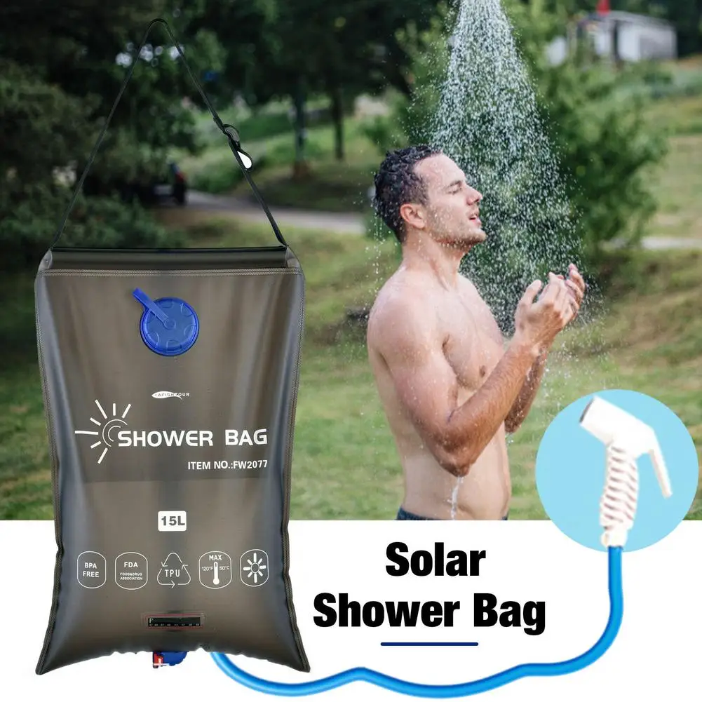 Solar Shower Bag Portable Foldable For Suitable For Outdoor Camping Camp Kitchen Washing Vegetables And Fruits
Solar Shower Bag Portable Foldable For Suitable For Outdoor Camping Camp Kitchen Washing Vegetables And Fruits