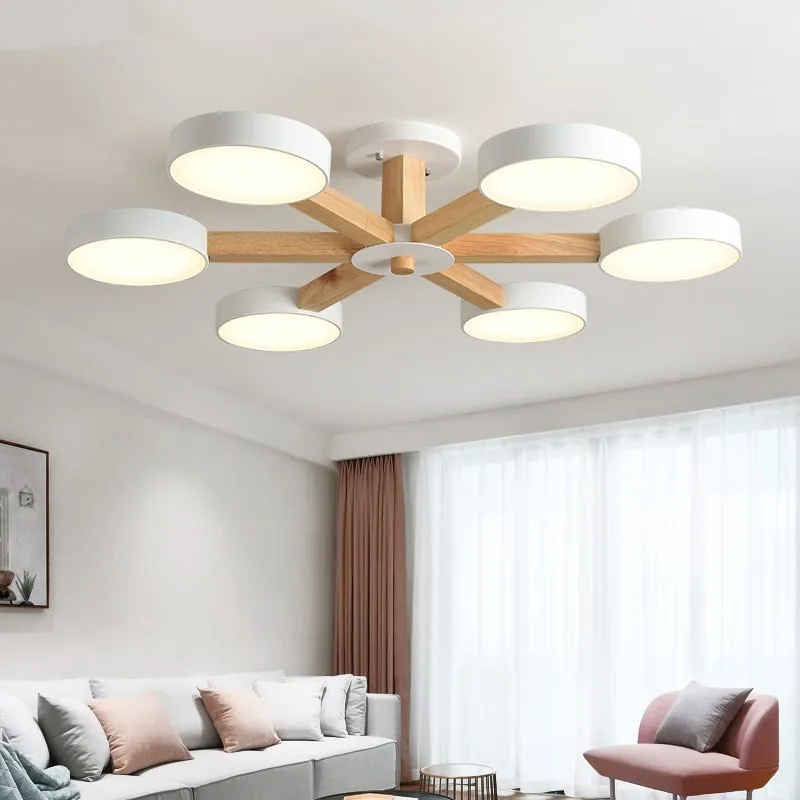220V 110V Ceiling Chandelier For Living Room Modern White Round Lustre Wooden Bedroom Lights Surface Mounted Indoor Lamps
220V 110V Ceiling Chandelier For Living Room Modern White Round Lustre Wooden Bedroom Lights Surface Mounted Indoor Lamps