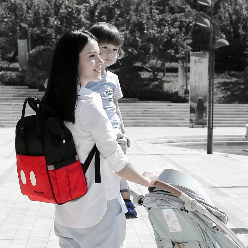 Mommy Bag Disney Stroller Backpack Diaper Wet Dry Baby Bags Mom Multifunctional Handbags Moms Back Milk Package Upgrade For New
Mommy Bag Disney Stroller Backpack Diaper Wet Dry Baby Bags Mom Multifunctional Handbags Moms Back Milk Package Upgrade For New