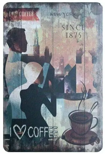 Coffee Plaque Metal Vintage Tin Sign Pin Up Shabby Chic Decor Metal Signs Metal Poster Pub Metal Plate 05 -Tin Sign 8x12 Inch
Coffee Plaque Metal Vintage Tin Sign Pin Up Shabby Chic Decor Metal Signs Metal Poster Pub Metal Plate 05 -Tin Sign 8x12 Inch
