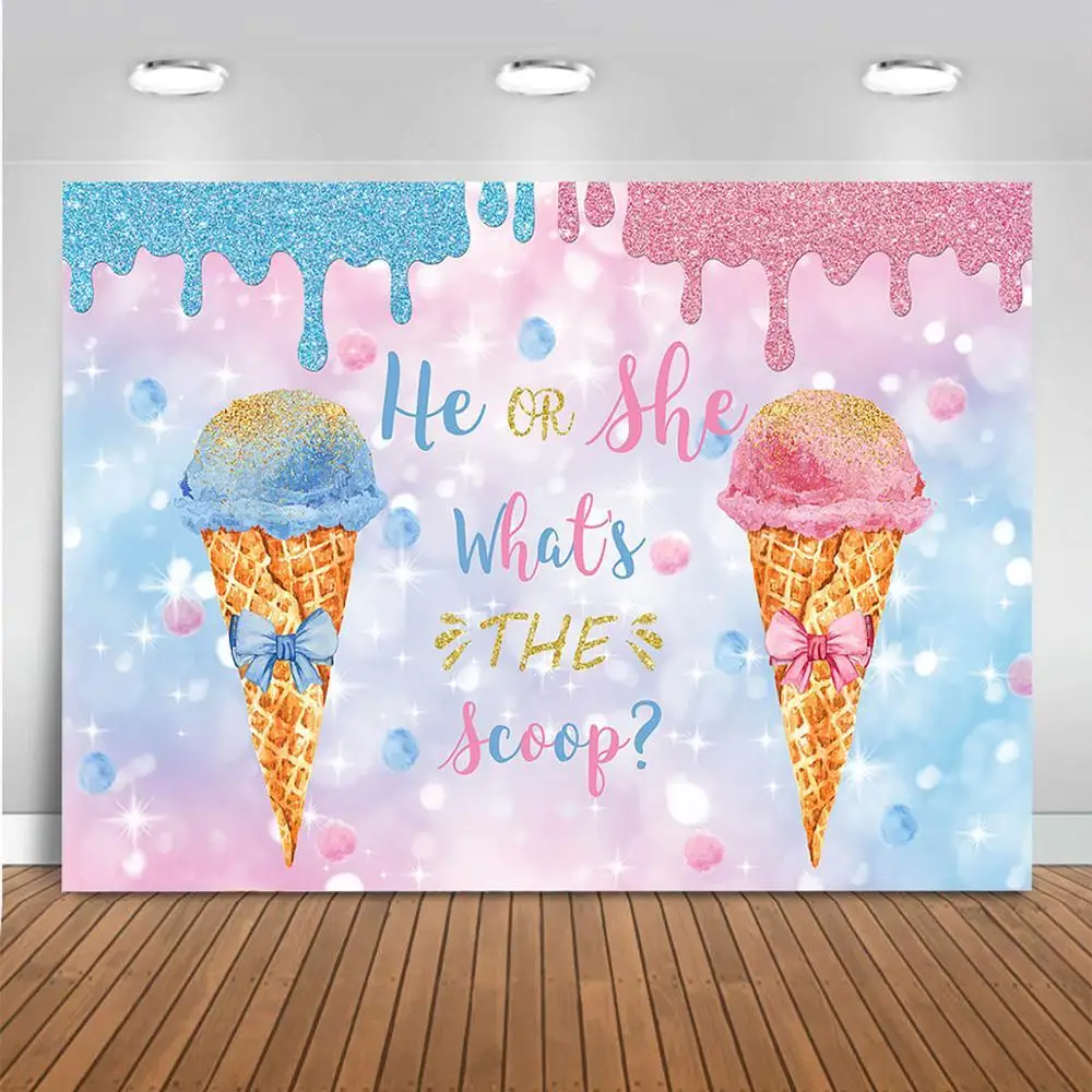 Ice Cream Gender Reveal Party Backdrop He Or She What Is The Scoop Baby Shower Party Decor Banner Bow Pink And Blue Background
Ice Cream Gender Reveal Party Backdrop He Or She What Is The Scoop Baby Shower Party Decor Banner Bow Pink And Blue Background