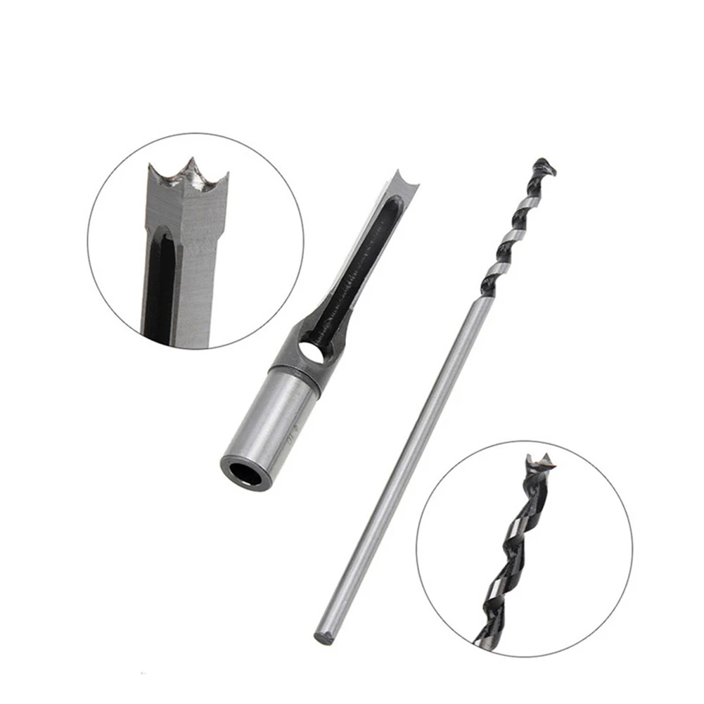 5PCS Square Hole Saw Auger Mortise Drill Bit Set Mortising Chisel Woodworking Tool
5PCS Square Hole Saw Auger Mortise Drill Bit Set Mortising Chisel Woodworking Tool