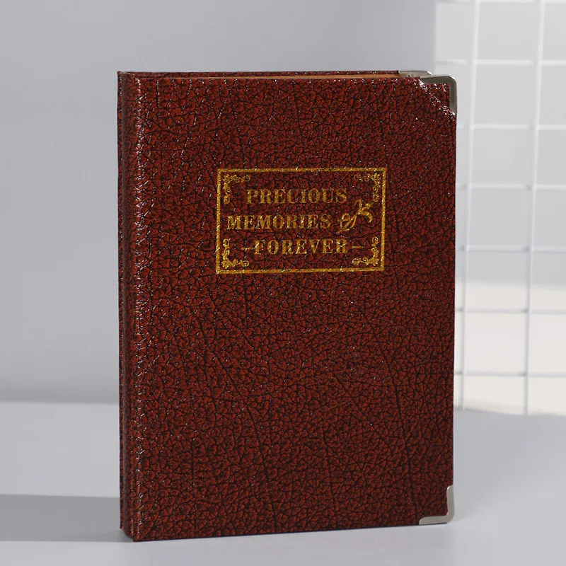 Genuine leather 7 inch 100 mixed retro photo album family photo album birthday commemorative photo studio photo album
Genuine leather 7 inch 100 mixed retro photo album family photo album birthday commemorative photo studio photo album