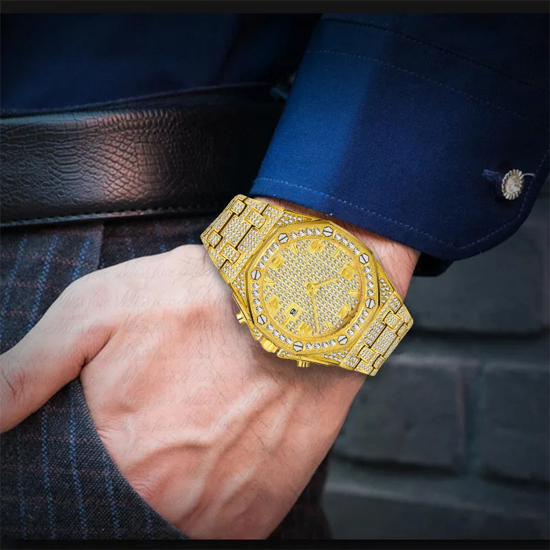 Fashion Gold Quartz Watch Men's Luxury Brand Casual Men's Watch Beautifully Designed Stainless Steel Clock Relogio Masculino NEW
Fashion Gold Quartz Watch Men's Luxury Brand Casual Men's Watch Beautifully Designed Stainless Steel Clock Relogio Masculino NEW