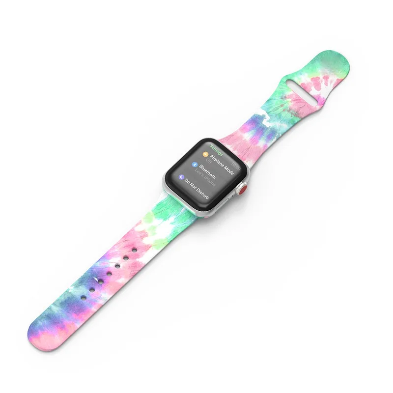 Силиконовый ремешок для наручных часов Apple Watch 38 мм 42 44 40 Lopp IWatch Series 6 5 4 3 2 1 SE