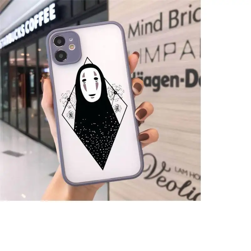 Studio Ghibli No Face man Anime Phone Case matte transparent For gray iPhone 7 8 x xs xr 11 12 pro plus max mini Funda Clear
Studio Ghibli No Face man Anime Phone Case matte transparent For gray iPhone 7 8 x xs xr 11 12 pro plus max mini Funda Clear