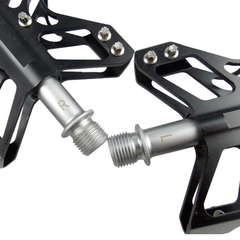 Aluminum Alloy Bike Pedals MTB Bike Pedal 3 Bearing Non-slip Cycling Pedal W8EE
Aluminum Alloy Bike Pedals MTB Bike Pedal 3 Bearing Non-slip Cycling Pedal W8EE