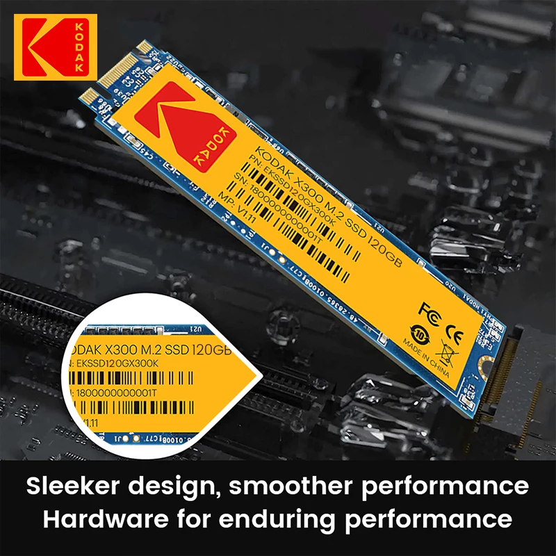 100% Оригинальный твердотельный накопитель KODAK M.2 SSD 120 ГБ 240 480 960 M2 2280 Ssd X300