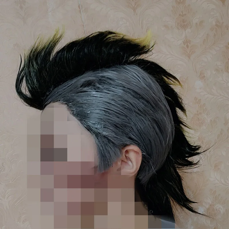 Shinazugawa Genya Cosplay Wig Demon Slayer Genya Short Hair+Cap Kimetsu no Yaiba Anime Mohawk Hairstyle
Shinazugawa Genya Cosplay Wig Demon Slayer Genya Short Hair+Cap Kimetsu no Yaiba Anime Mohawk Hairstyle