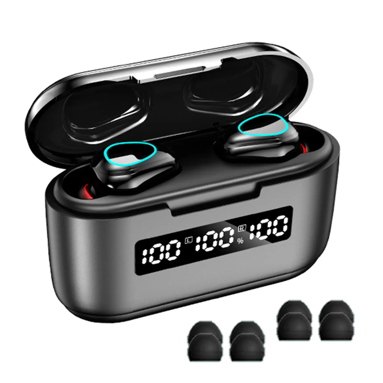 G40 Bluetooth 5.1 TWS Power Display Sport Headsets Earphones with Charging Cable
G40 Bluetooth 5.1 TWS Power Display Sport Headsets Earphones with Charging Cable