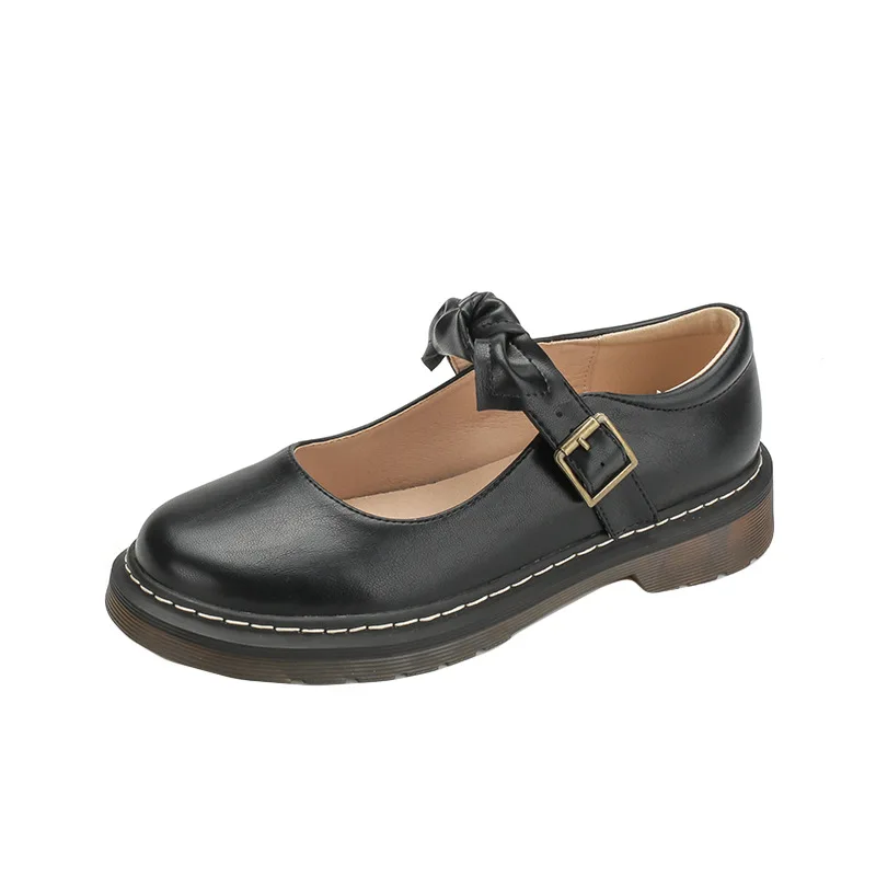 New Fashion Female Shallow Mouth Ankle Strap Leather Plus Size Flat Buttom Shoes for Women
New Fashion Female Shallow Mouth Ankle Strap Leather Plus Size Flat Buttom Shoes for Women