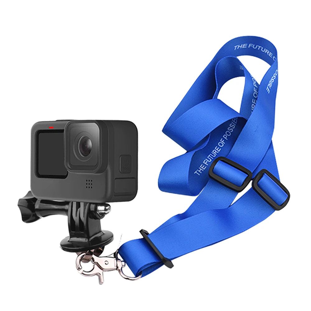 Neck Strap with Quick Release Buckle Camera Lanyard Sling for Gopro Hero9 Action Camera
Neck Strap with Quick Release Buckle Camera Lanyard Sling for Gopro Hero9 Action Camera
