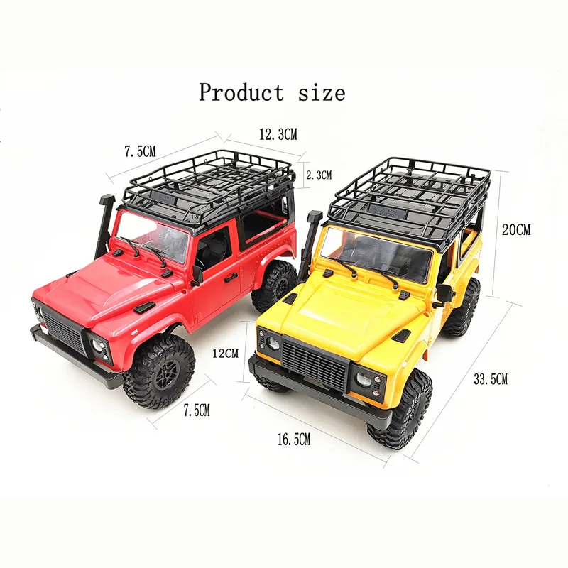 MN-D90 D90K Rock Crawler 1/12 2.4G 4WD Remote Control Car 180 Motor High Speed Off Road Car RC Car Led Light RTR KIT
MN-D90 D90K Rock Crawler 1/12 2.4G 4WD Remote Control Car 180 Motor High Speed Off Road Car RC Car Led Light RTR KIT