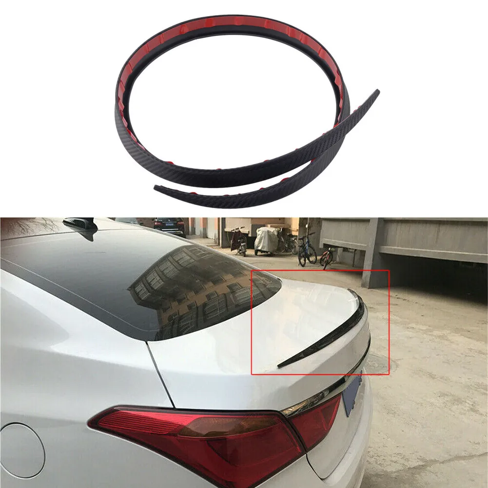Hot Sale 1.28 M Universal Spoiler Wing Soft Styling Car Rear Roof Trunk Lip Molding Trim For Most Cars, Trucks, SUVs
Hot Sale 1.28 M Universal Spoiler Wing Soft Styling Car Rear Roof Trunk Lip Molding Trim For Most Cars, Trucks, SUVs