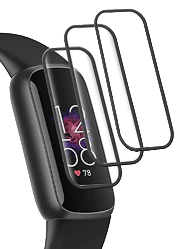 3 Pieces 3D PC Glass Protective Film For Fitbit Luxe Full Curved Cover Screen Protector Bubble-free For Fitbit Luxe Accessories
3 Pieces 3D PC Glass Protective Film For Fitbit Luxe Full Curved Cover Screen Protector Bubble-free For Fitbit Luxe Accessories