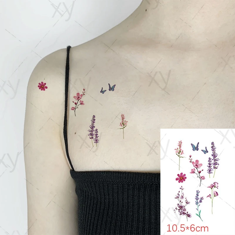 Waterproof Temporary Tattoo Sticker Butterfly Flower Lavender Cat Love Body Art Wrist Foot Flash Tatoo Fake Tatto for Women Men
Waterproof Temporary Tattoo Sticker Butterfly Flower Lavender Cat Love Body Art Wrist Foot Flash Tatoo Fake Tatto for Women Men