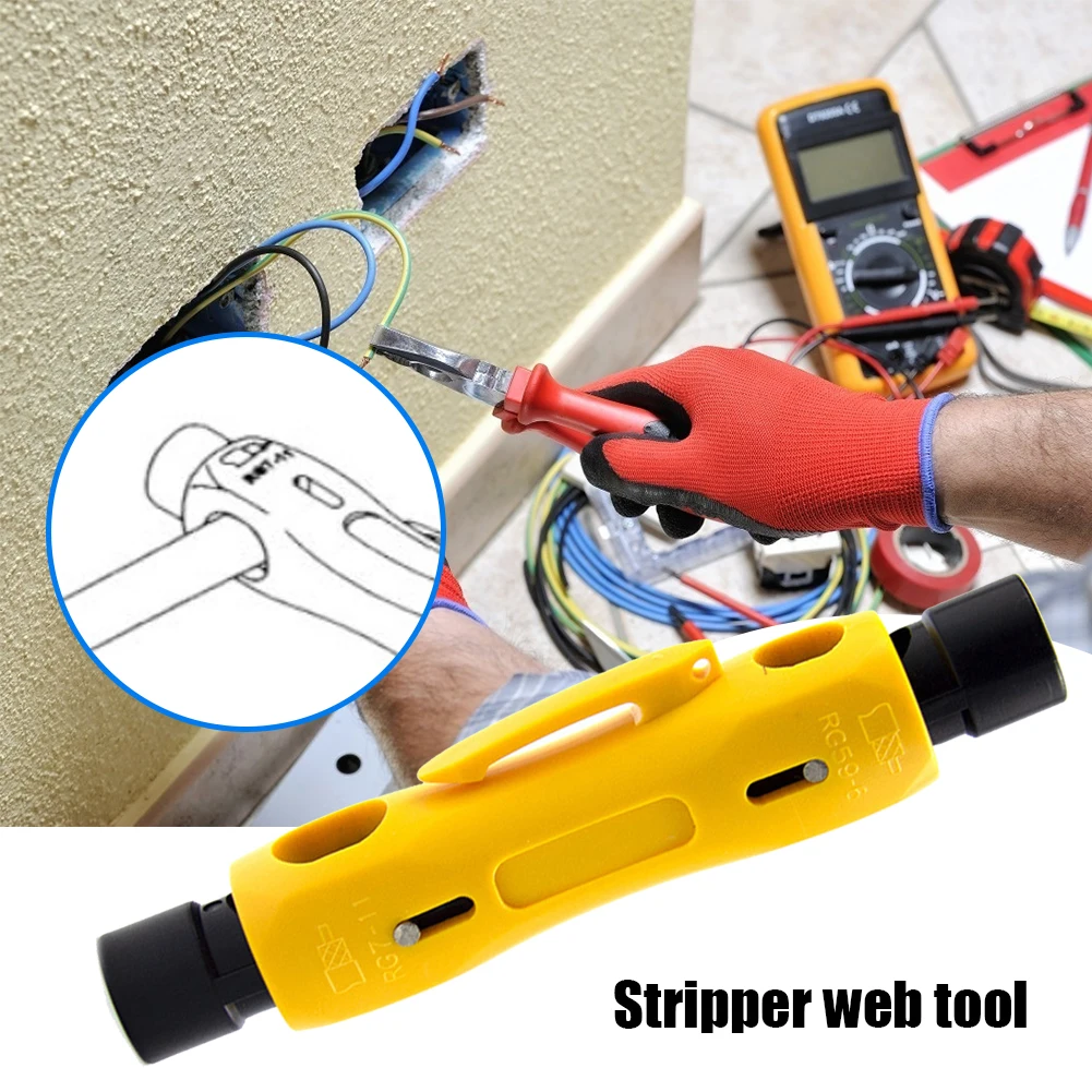 Cutter Stripping Machine Pliers Tool RG85/59 Coaxial Cable Wire Cutter Stripper Crimping Pliers Electrical Hand Tools
Cutter Stripping Machine Pliers Tool RG85/59 Coaxial Cable Wire Cutter Stripper Crimping Pliers Electrical Hand Tools