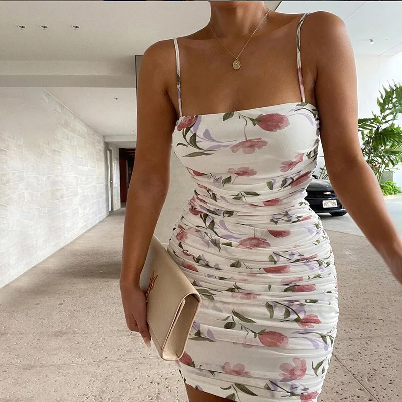 Womens Bandage Dresses Floral Prints Sexy Strap Dresses Summer Boho Above Knee Y2K Club Prom Party Dress Vintage Female Bodycon
Womens Bandage Dresses Floral Prints Sexy Strap Dresses Summer Boho Above Knee Y2K Club Prom Party Dress Vintage Female Bodycon