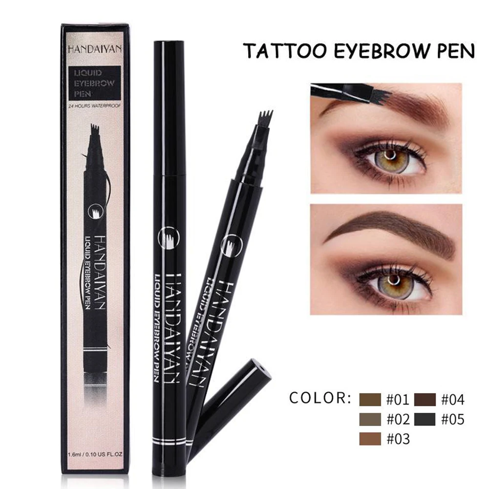 Waterproof Cosmetic Eyebrow Pencil 4 Head Fork Tip Eyebrow Tattoo Pen Liquid Eyebrow Pen Natural Makeup Tools For Women Makeup
Waterproof Cosmetic Eyebrow Pencil 4 Head Fork Tip Eyebrow Tattoo Pen Liquid Eyebrow Pen Natural Makeup Tools For Women Makeup